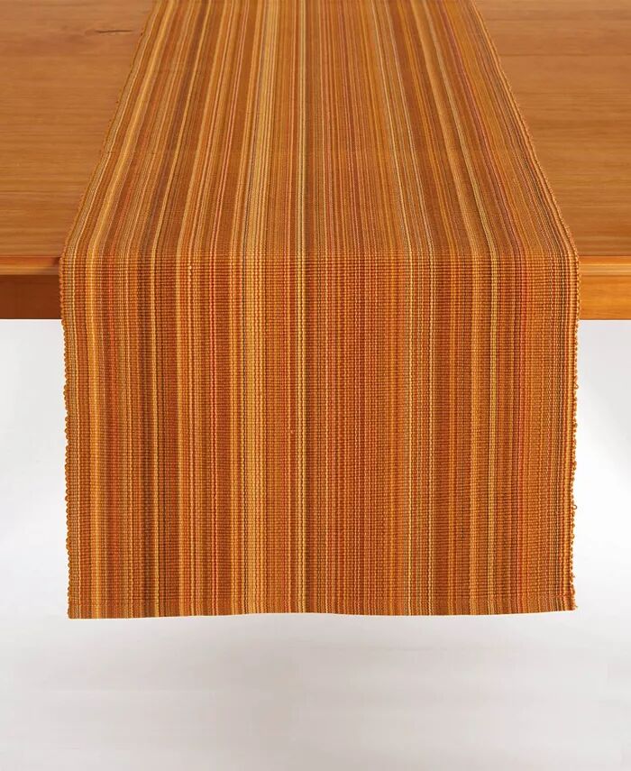 

Настольная дорожка Hampton Stripe, 72 x 14 дюймов Tableau, оранжевый