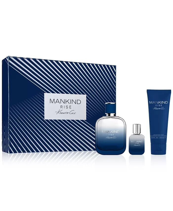 

Мужские 3 шт. Подарочный набор туалетной воды Mankind Rise Kenneth Cole