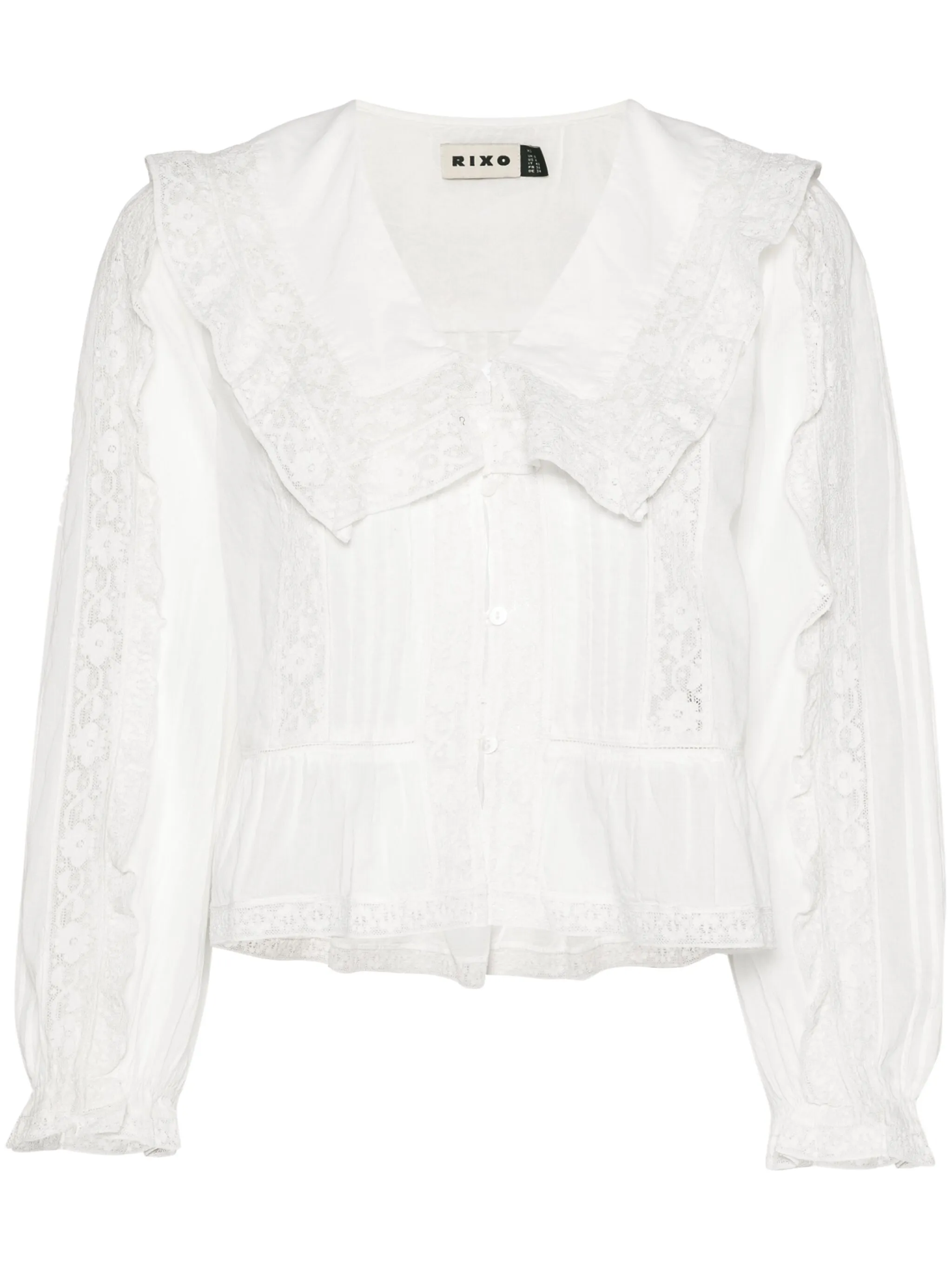 

Блузка Maribelle с кружевом Rixo, белый