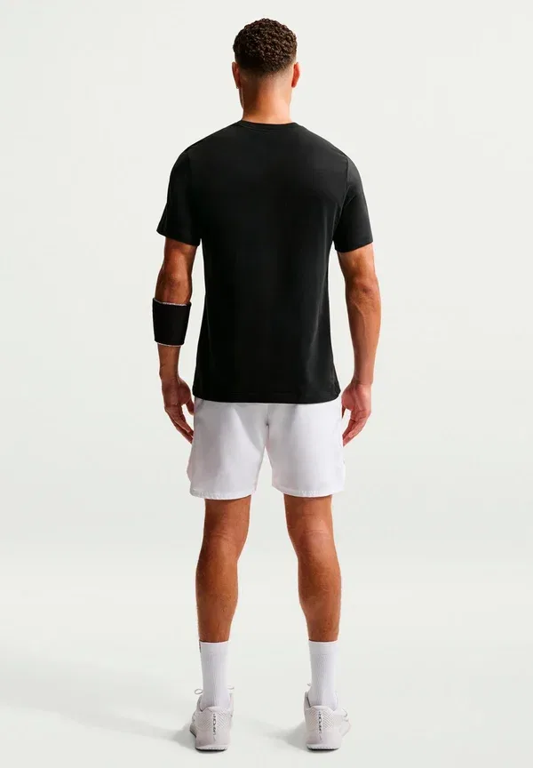 Футболка спортивная Nikecourt tee french open, Nike Performance, черный — фото 3
