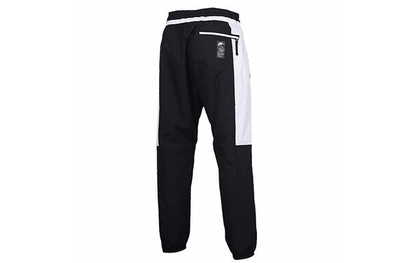 Брюки air color clashtatting long pants men black Nike, черный — фото 2