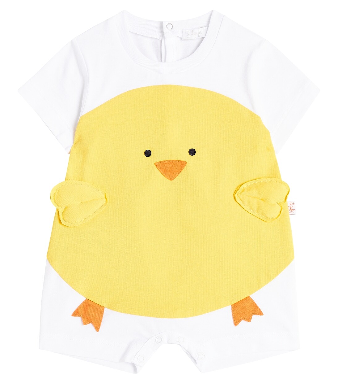 

Комбинезон из хлопкового джерси с детским принтом Il Gufo, мультиколор