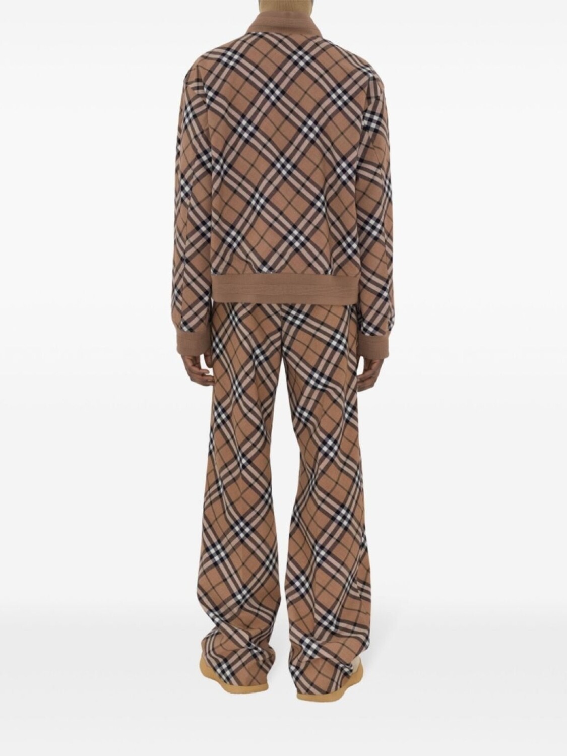 Бомбер Burberry Vintage Check, нейтральный — фото 4