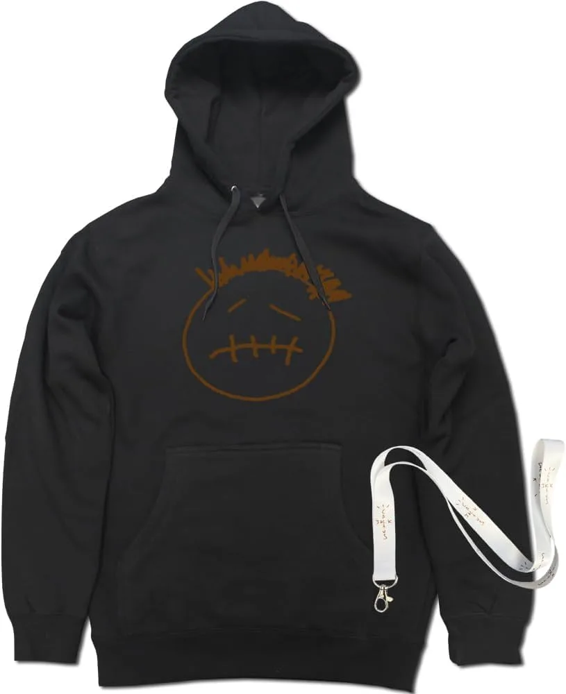 

FTD Apparel мужской худи с логотипом на груди AJ1 черный/коричневый