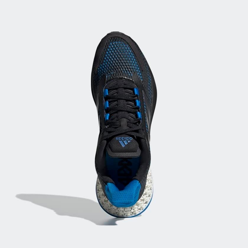 Кроссовки adidas Men's 4DFWD 2, черный/синий/серый — фото 2