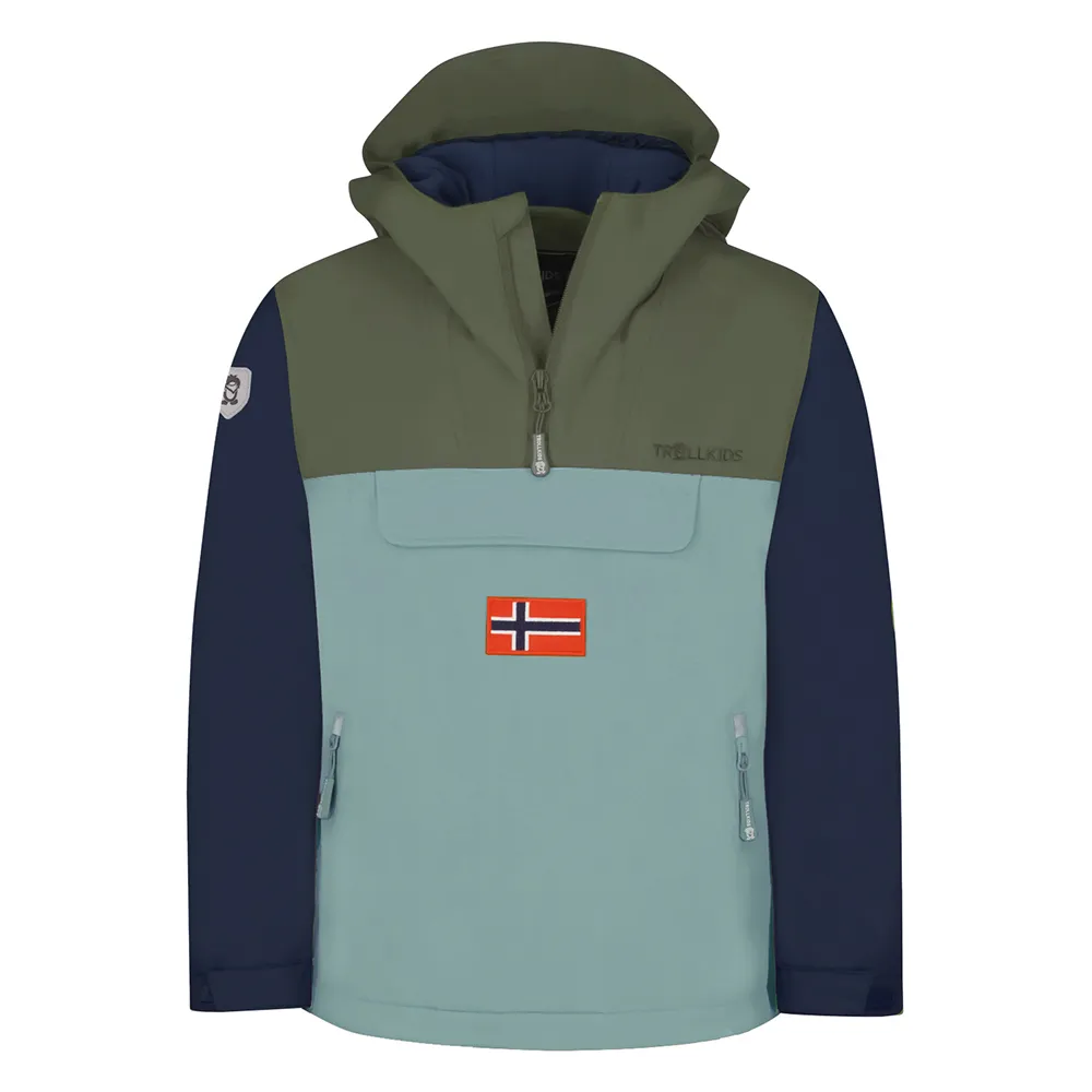 

Куртка Trollkids Kirkenes Anorak, синий