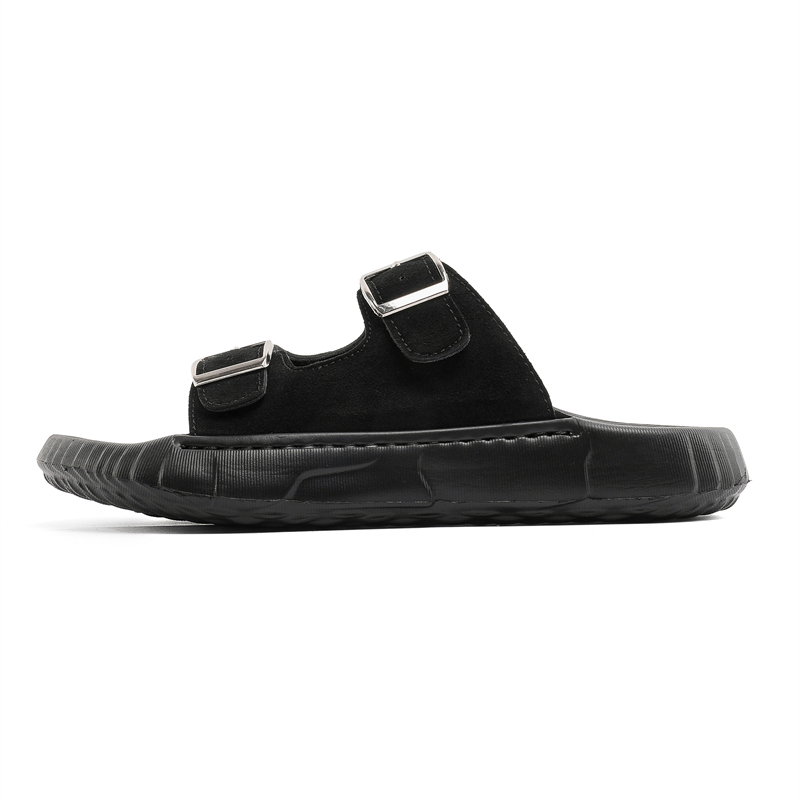 

LUOMAIKE Слайдеры мужские черные, цвет Black