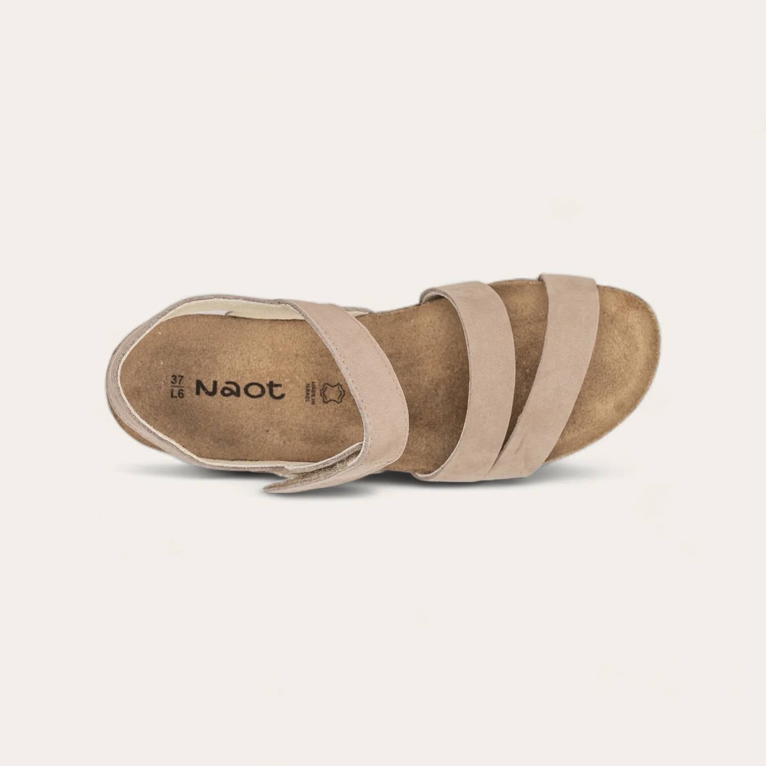 Женские сандалии Kayla - узкие, цвет Stone Nubuck NAOT, Stone Nubuck — фото 3
