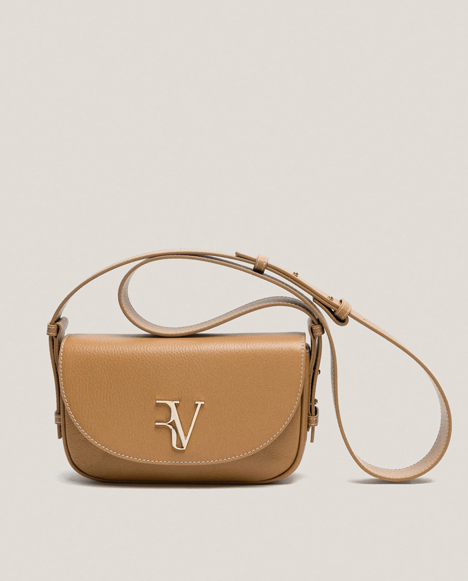 

Женская мини-сумка через плечо Cuca из кожи Roberto Verino, светло-коричневый