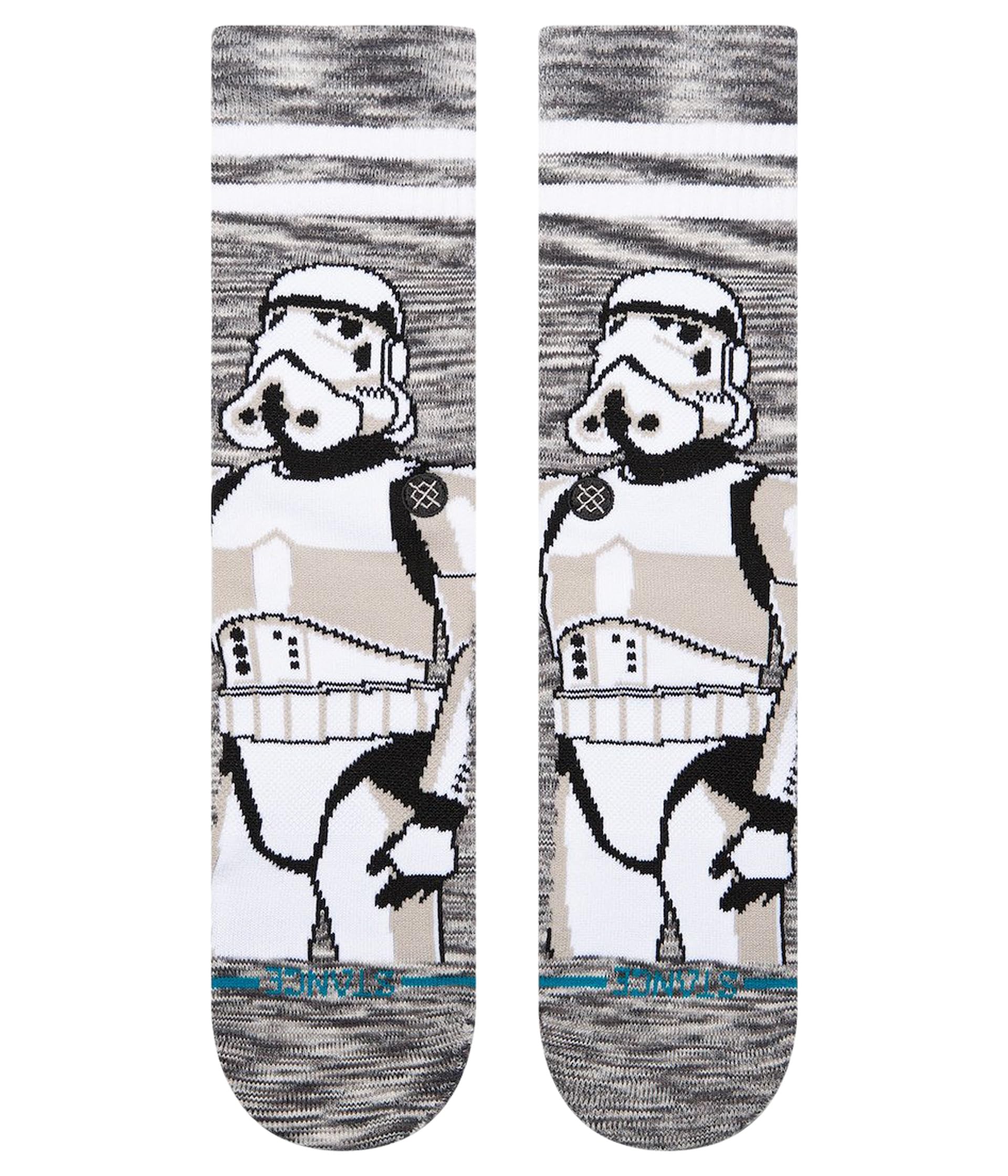 Туфли Unisex Stance The Storm Trooper Crew, белый — фото 2