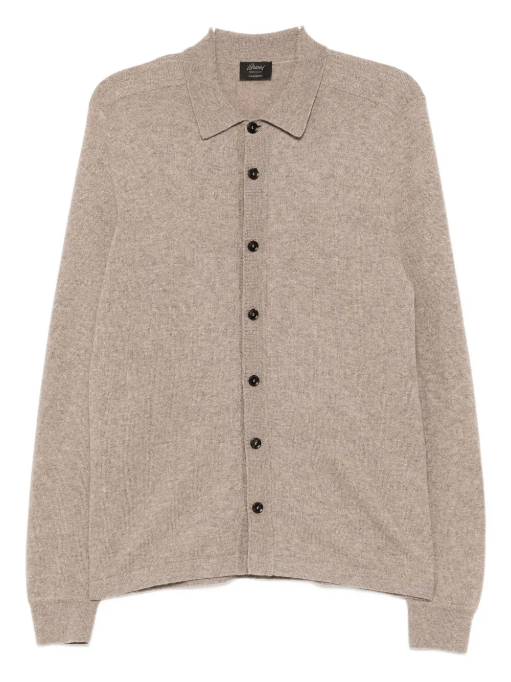 

Кашемировая рубашка Brioni, нейтральный