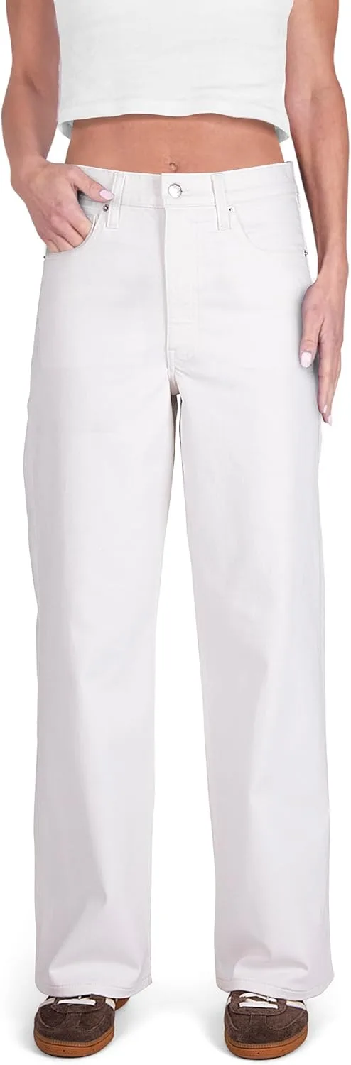 

Женские джинсы с высокой посадкой и прямым кроем CAKE THE LABEL