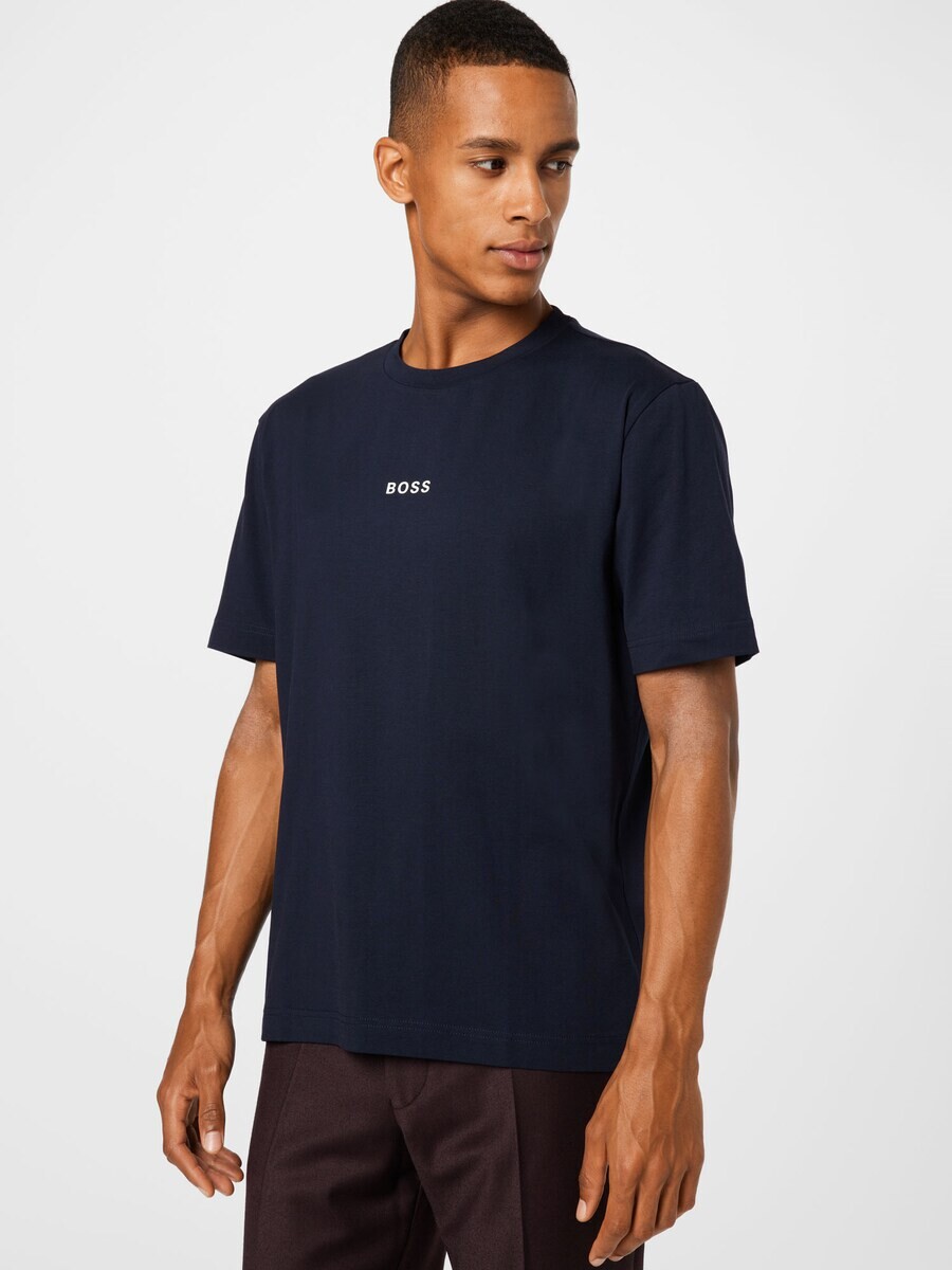 Классическая футболка BOSS Shirt Chup, темно-синий — фото 2