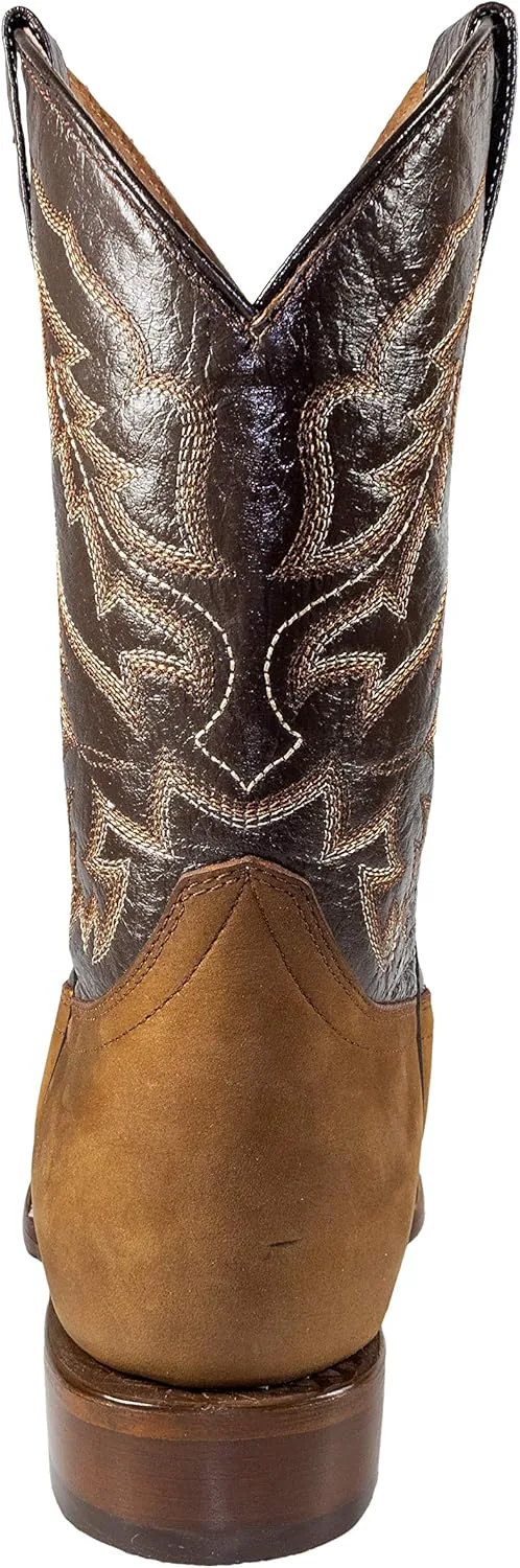 

Мужские ковбойские родео-сапоги Western из натуральной кожи Crazy Leather El General Tan ATL44 Generic