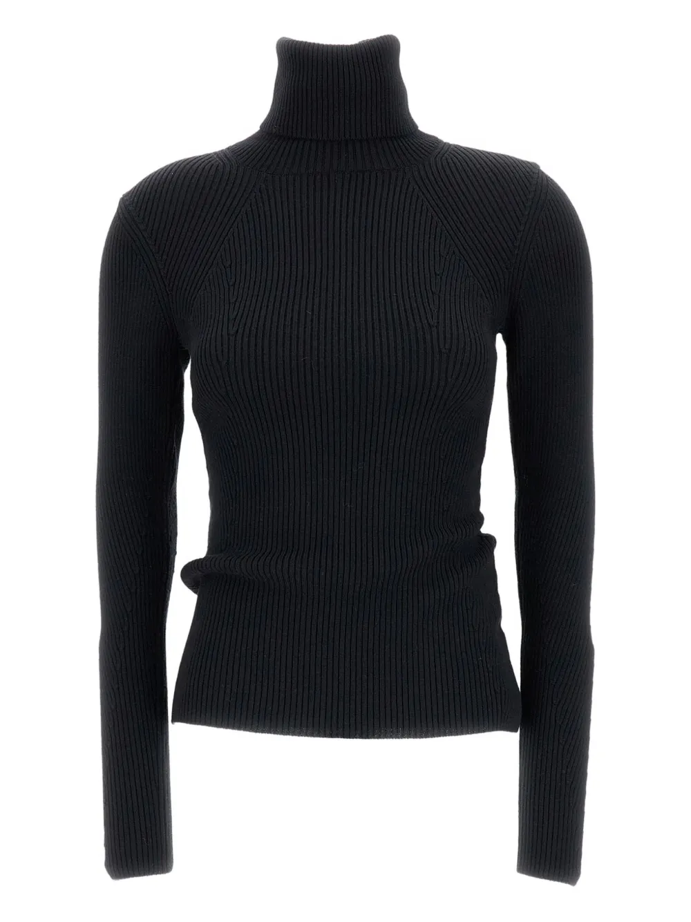 

Свитер с воротником-стойкой Junya Watanabe, черный