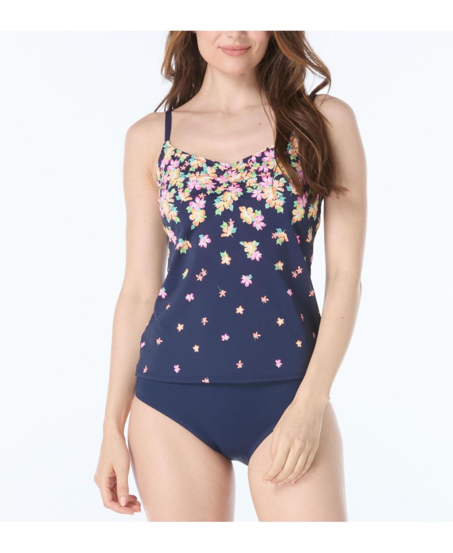 

Женский купальник Ashley Cinch Front Tankini Top Beach House, 511-admiral