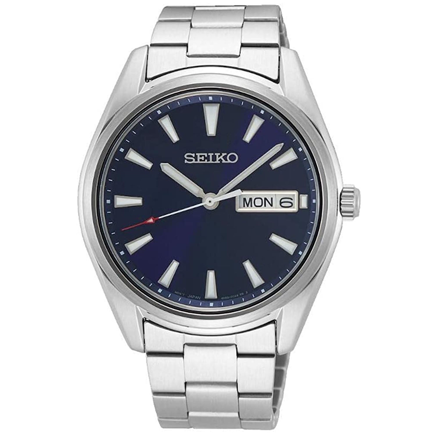

Мужские классические часы Seiko с синим циферблатом