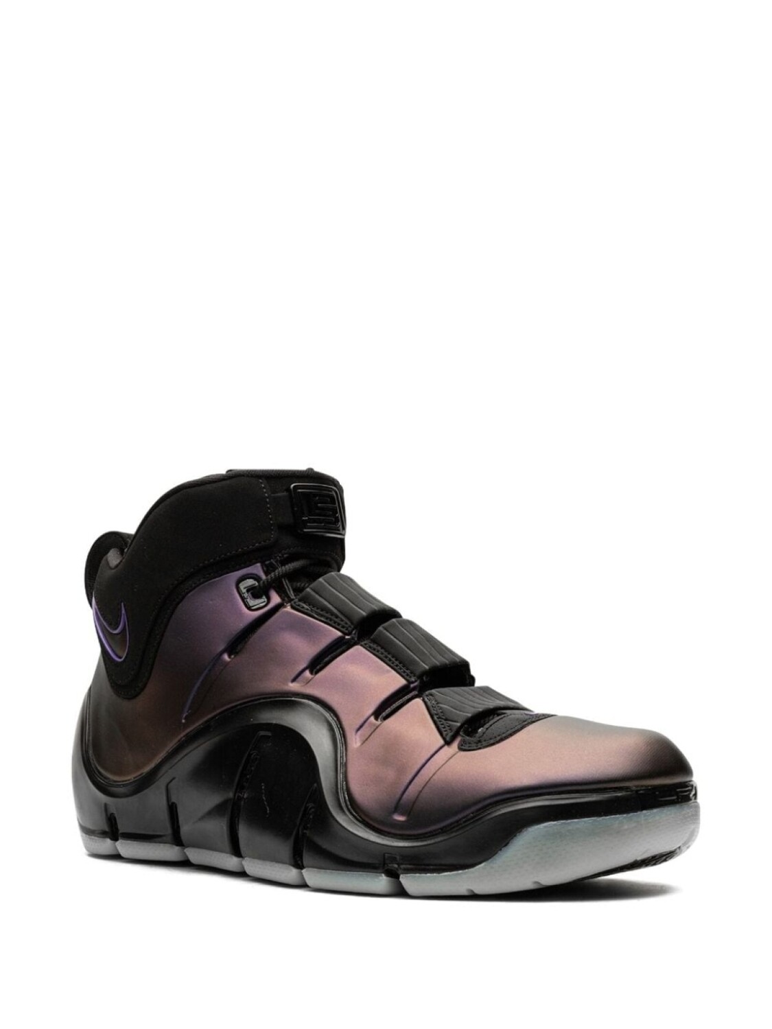 Nike кроссовки LeBron 4 "Eggplant", черный — фото 2
