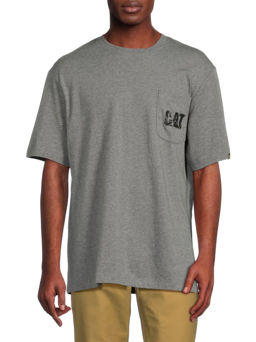 

Футболка с логотипом Kain Cat WWR, цвет Heather Grey