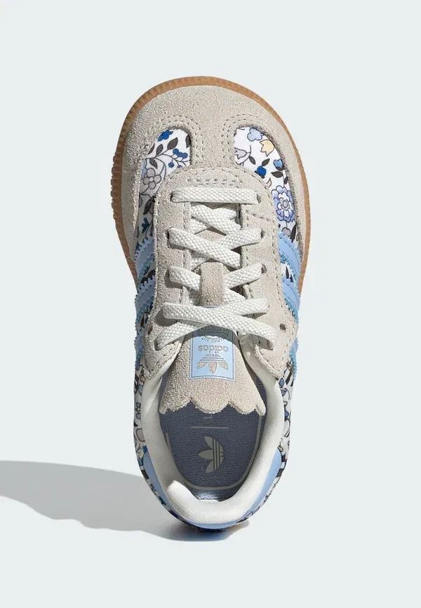 Кроссовки детские Adidas Originals Liberty London, голубой офф-вайт гам — фото 3