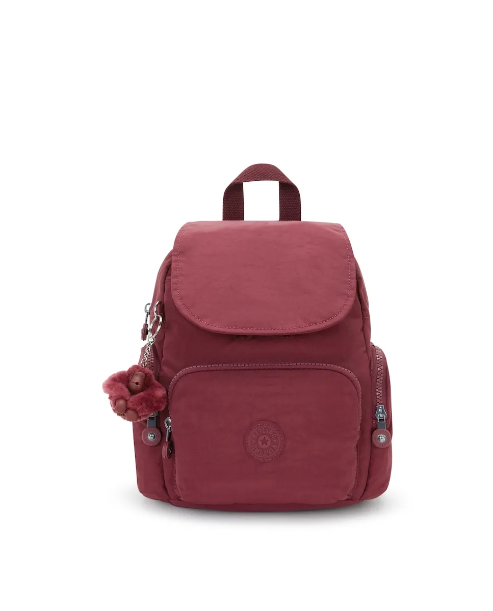 

Женская маленькая сумка с клапаном Kipling, бордовый