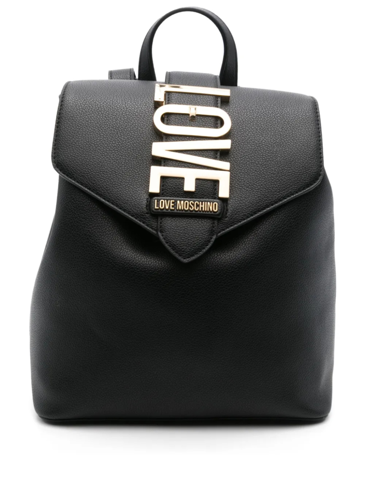 

Рюкзак с логотипом Love Moschino, черный