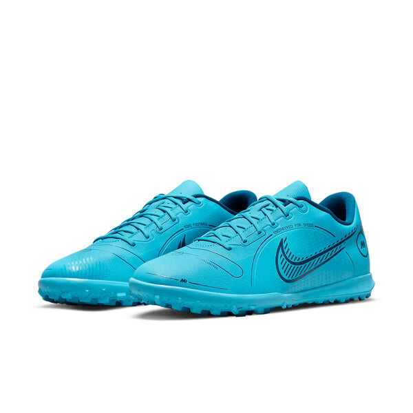Кроссовки mercurial vapor 14 club tf turf blue Nike, синий — фото 3