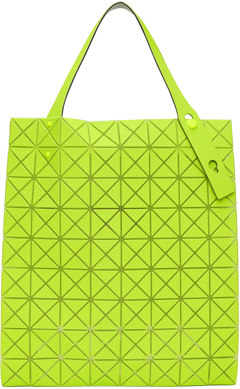 

Сумка-тоут Green Prism Plus BAO BAO ISSEY MIYAKE, Yellow green