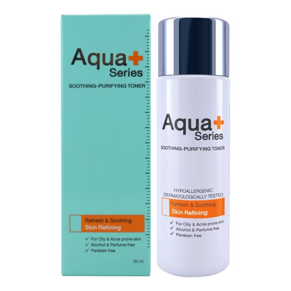 

Aqua+Series Разглаживающе-очищающий тоник серии Aqua+ 50мл, Clear