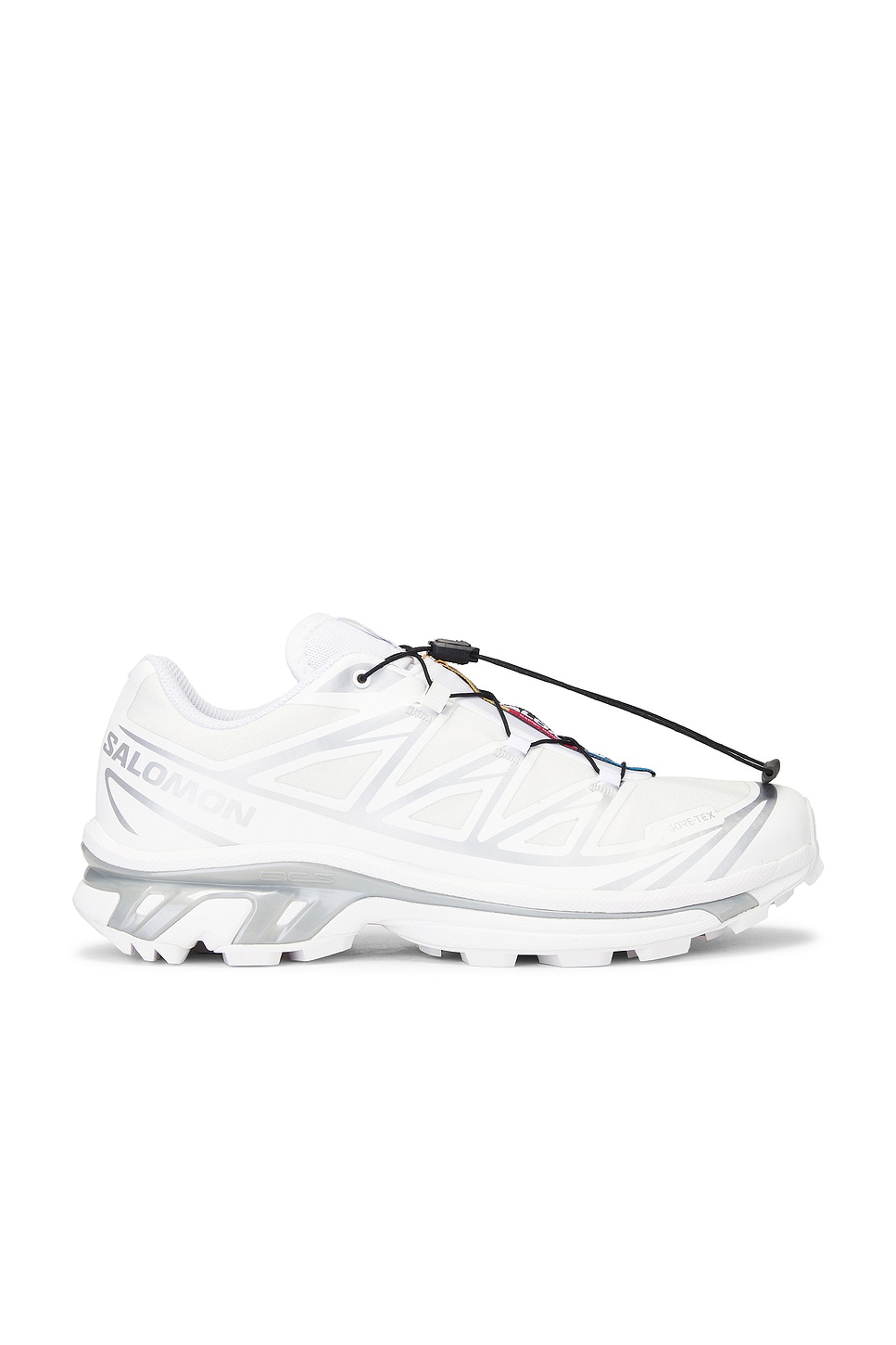 

Кроссовки женские Xt-6 Gtx Salomon, цвет White & Silver