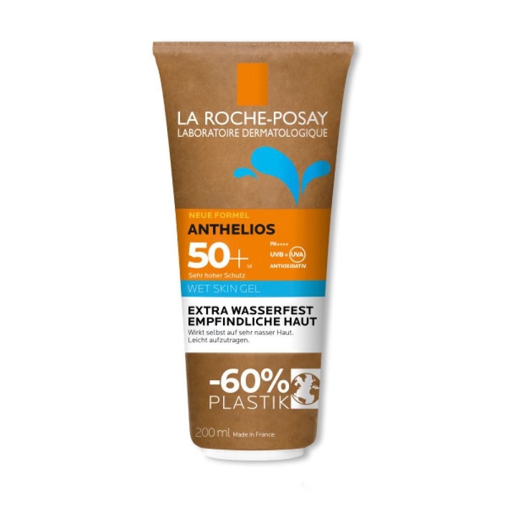 

Солнцезащитный крем anthelios wet skin gel lsf 50+ La Roche Posay, объем 200 мл