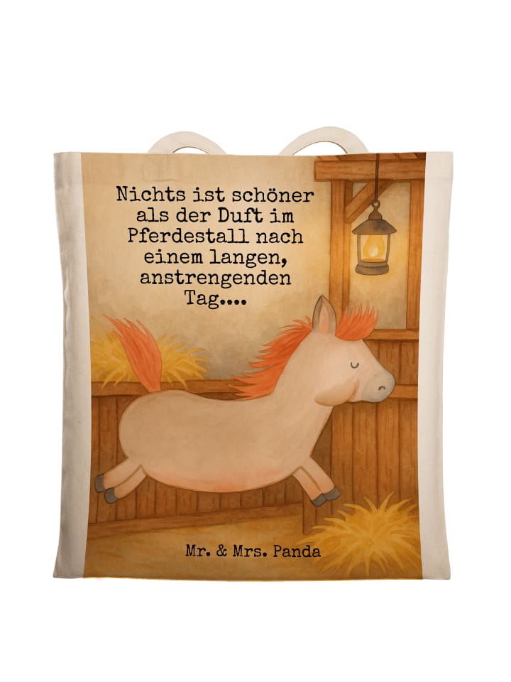 

Mr. & Mrs. Panda Сумка с изображением скачущей лошади и надписью белого цвета