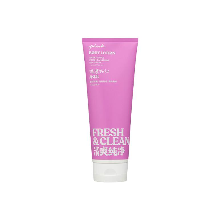Victoria's Secret Pink аромат уход за телом розовый освежающий чистый лосьон для тела увлажняет и питает 236 мл — фото 3
