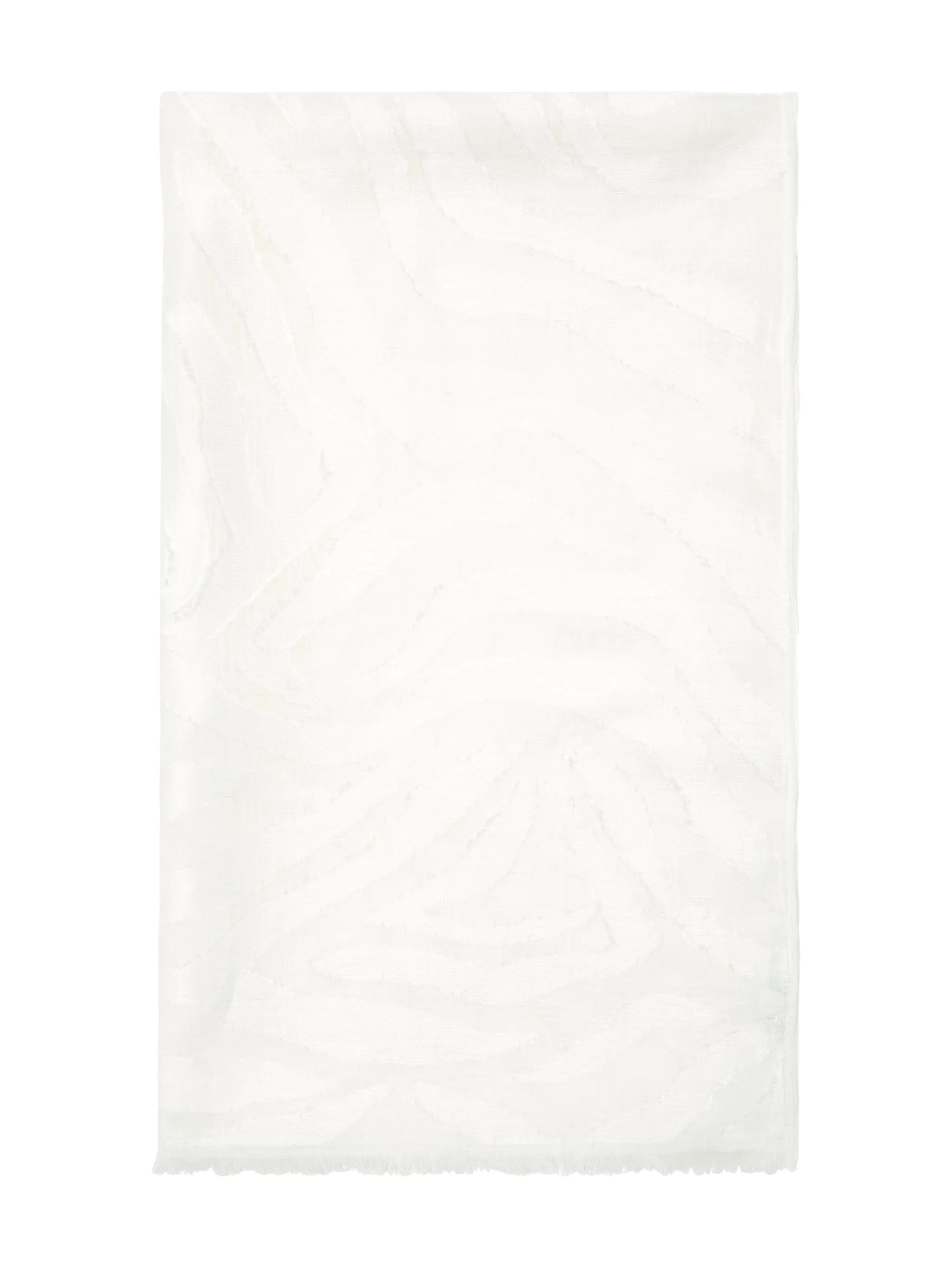 

Льняной шарф Brunello Cucinelli, белый