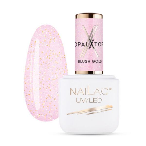 

Гибридные верхние румяна золотистые, 7 мл Nailac Opalx