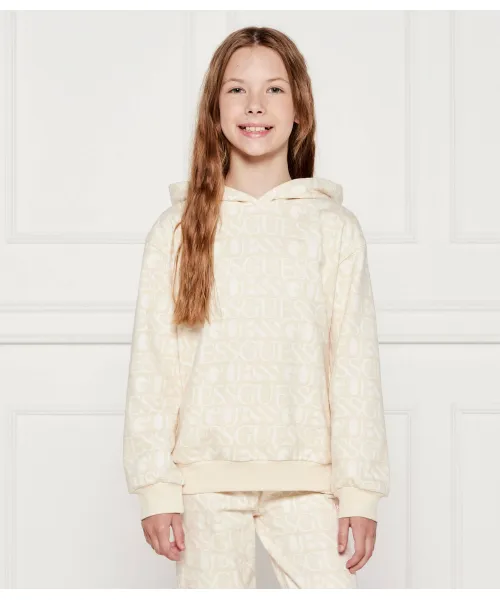

Толстовка Oversize fit Guess, бежевый