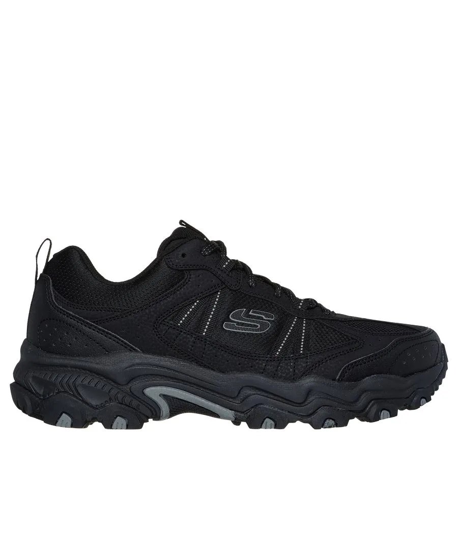 Мужские кроссовки для трейлраннинга Stamina AT - Upper Stitch Wide-Width от Finish Line Skechers, черный — фото 3