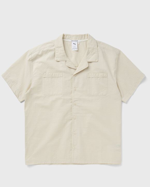 

Рубашка Puma Mmq Seersucker Shirt, цвет alpine snow