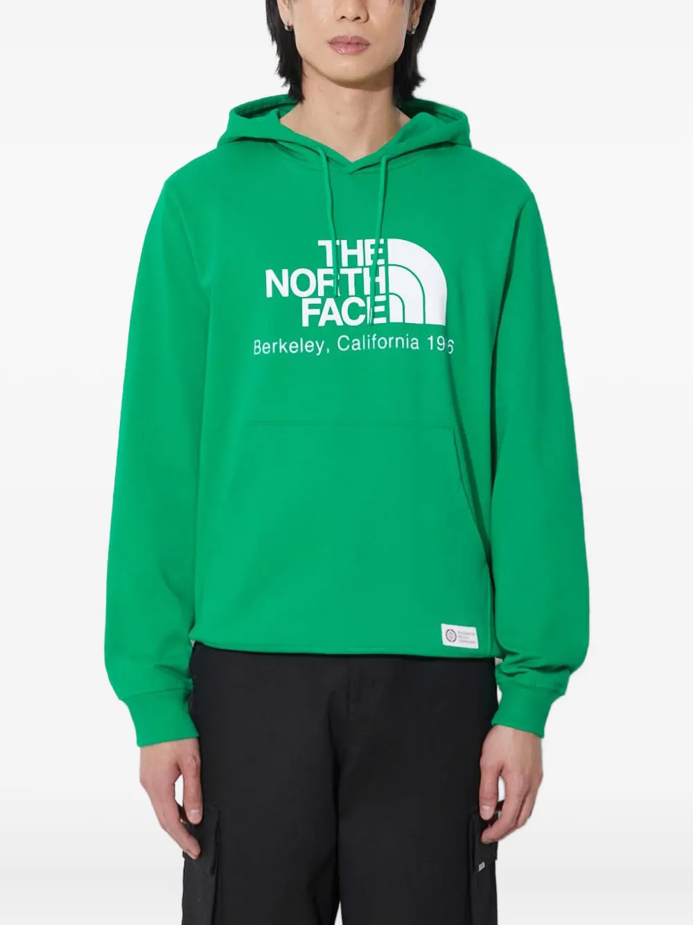 

Худи с логотипом The North Face, зеленый