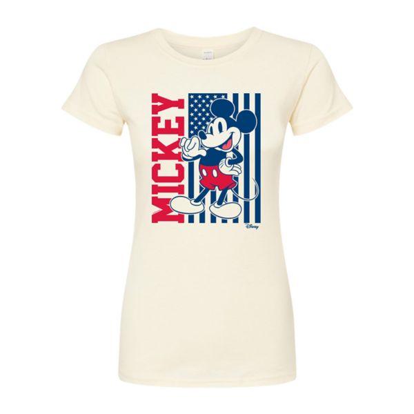 

Футболка с американским флагом для малышей Mickey Mouse Junior Disney, бежевый