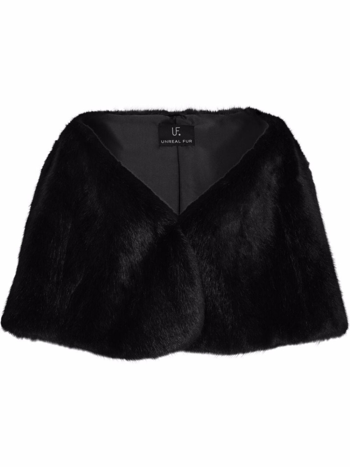 

Unreal Fur накидка Yasmine из искусственного меха, черный