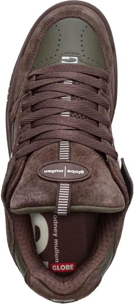 Кеды для скейтбординга Globe Tilt Prime, цвет Brown/Olive/Mullen — фото 3