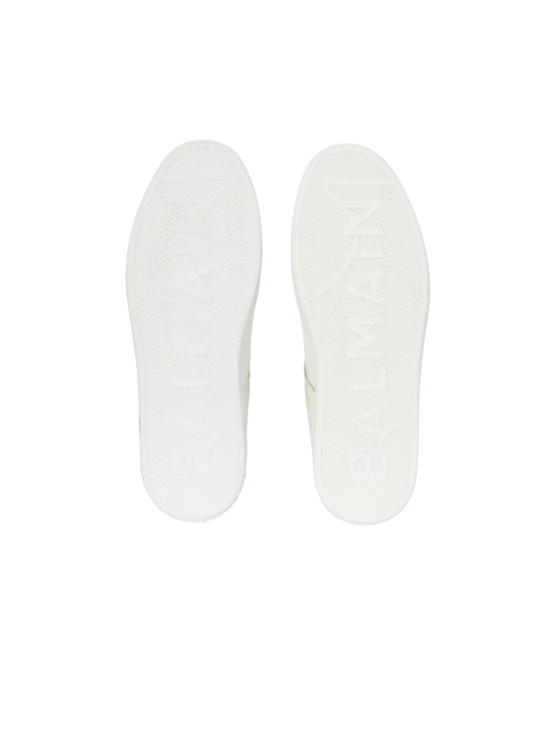 Кроссовки B-Court из телячьей кожи Balmain, белый/мультиколор/черный — фото 4