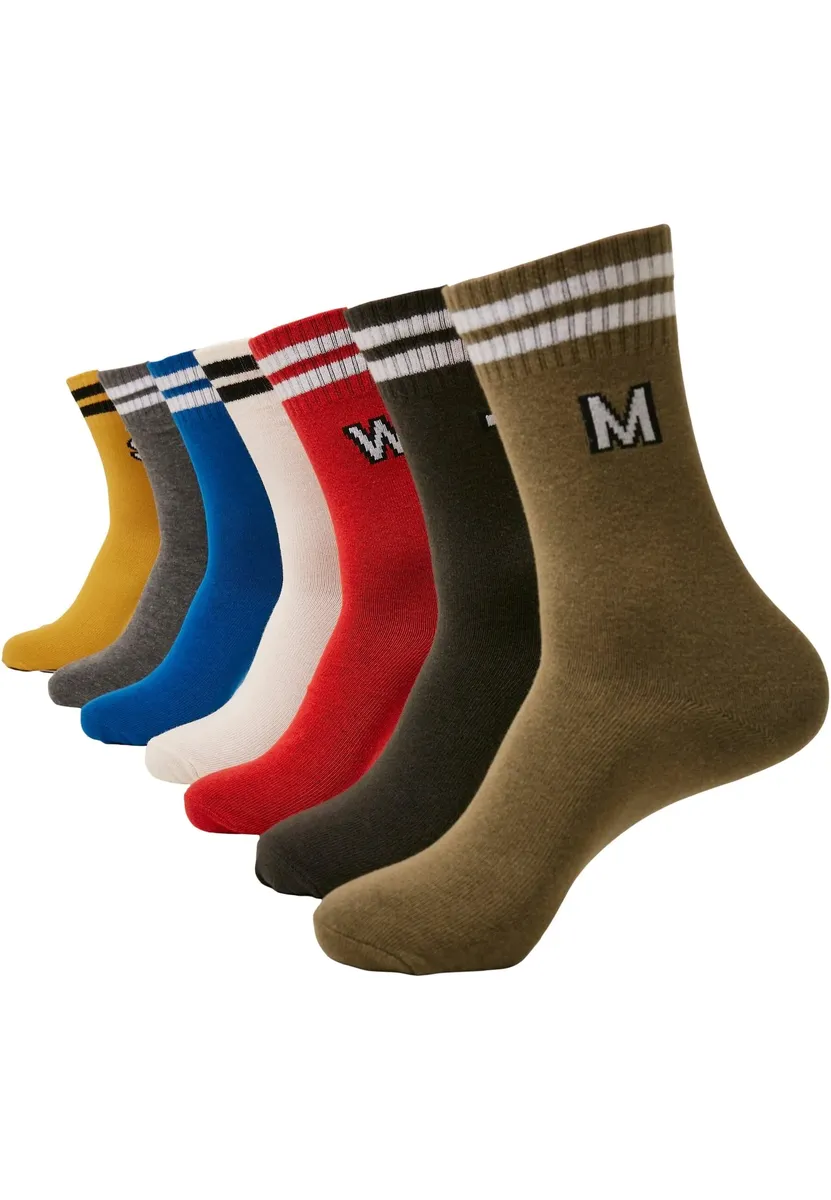 

Базовые носки URBAN CLASSICS " Urban Classics Unisex College Letter Socks 7-Pack" (1 пара), цвет Wintercolors