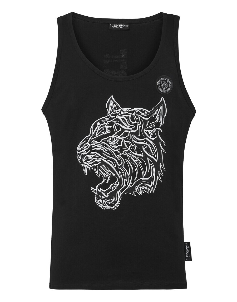 

Майка Plein Sport Shirt Tiger, черный