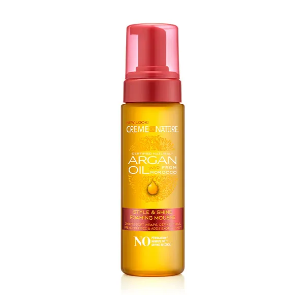 

Пена для активации завитков Argan Oil Creme Of Nature, 200 ml