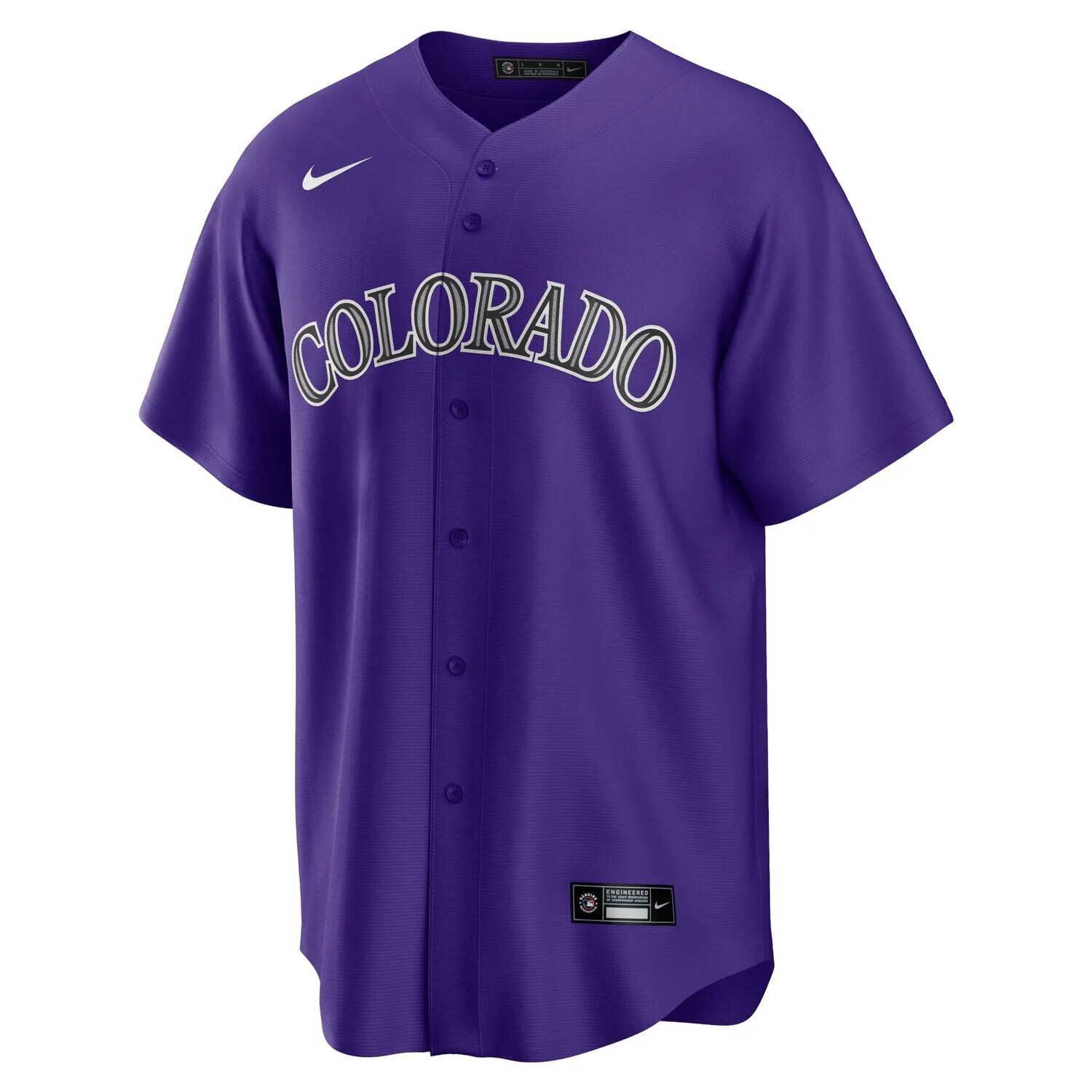 Мужская альтернативная реплика Джерси Kris Bryant Purple Colorado Rockies Nike — фото 2