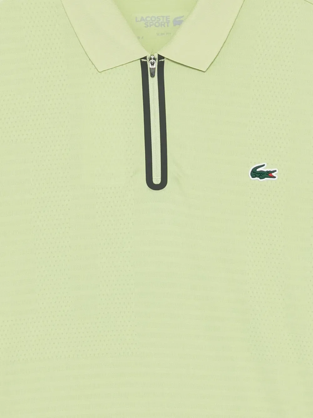 Поло-рубашка с жаккардовым узором для тенниса Lacoste, зеленый — фото 3