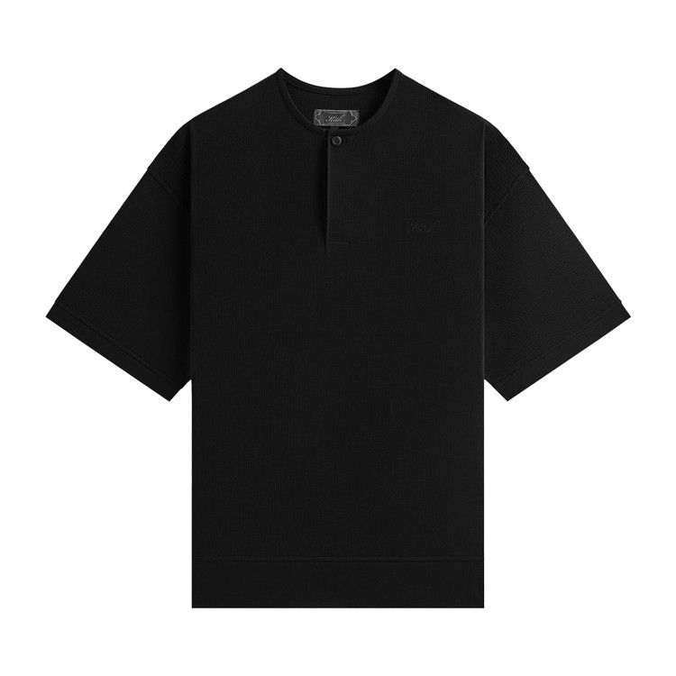 

Пуловер Kith Micro Waffle Short Sleeve Colby Pullover, Black