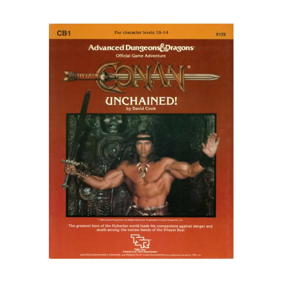 

Модуль Conan - Unchained!, Advanced Dungeons & Dragons (1st Edition) - Modules & Adventures